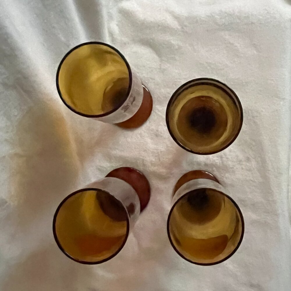 4 - Estate Vintage “En Hel Ol” Swedish Beer Glasses - Picture 6 of 8